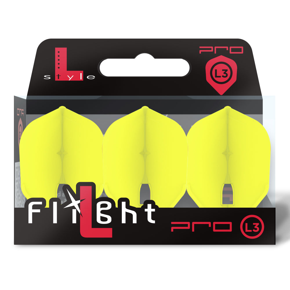 L-Style L3Pro (No6) Small Standard Flights - Yellow