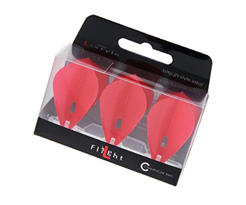 L-Style L4Pro Kite Shape Flights - Red