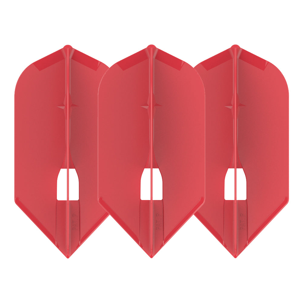 L-Style L6 Pro Slim Shape Flights - Red