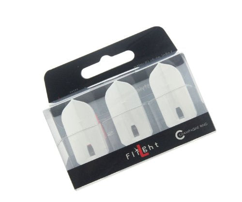 L-Style L6 Pro Slim Shape Flights - White