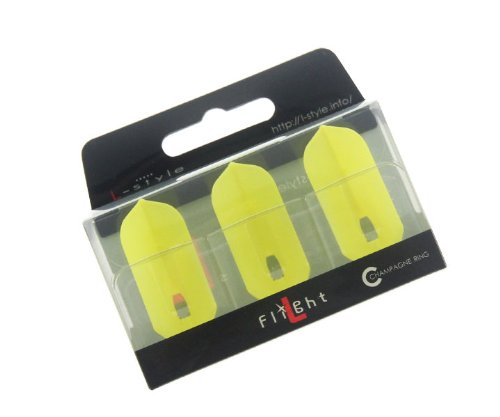 L-Style L6 Pro Slim Shape Flights - Yellow
