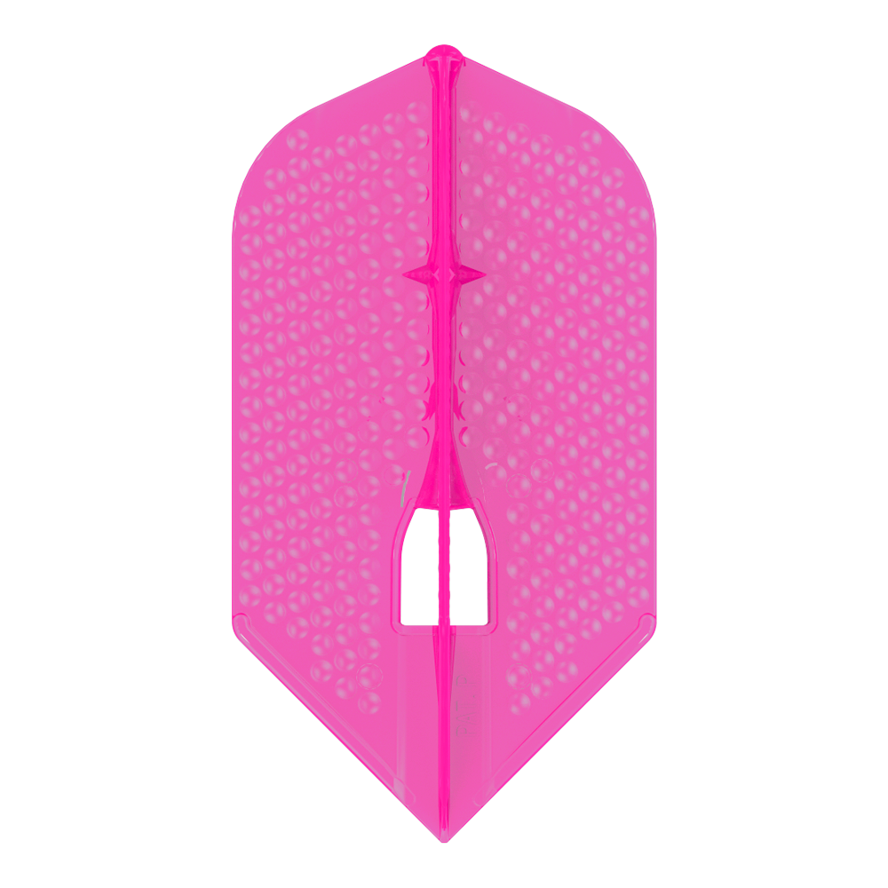 L-Style L-Flight PRO Dimple L6 (Slim) Shape Flights - Hot Pink