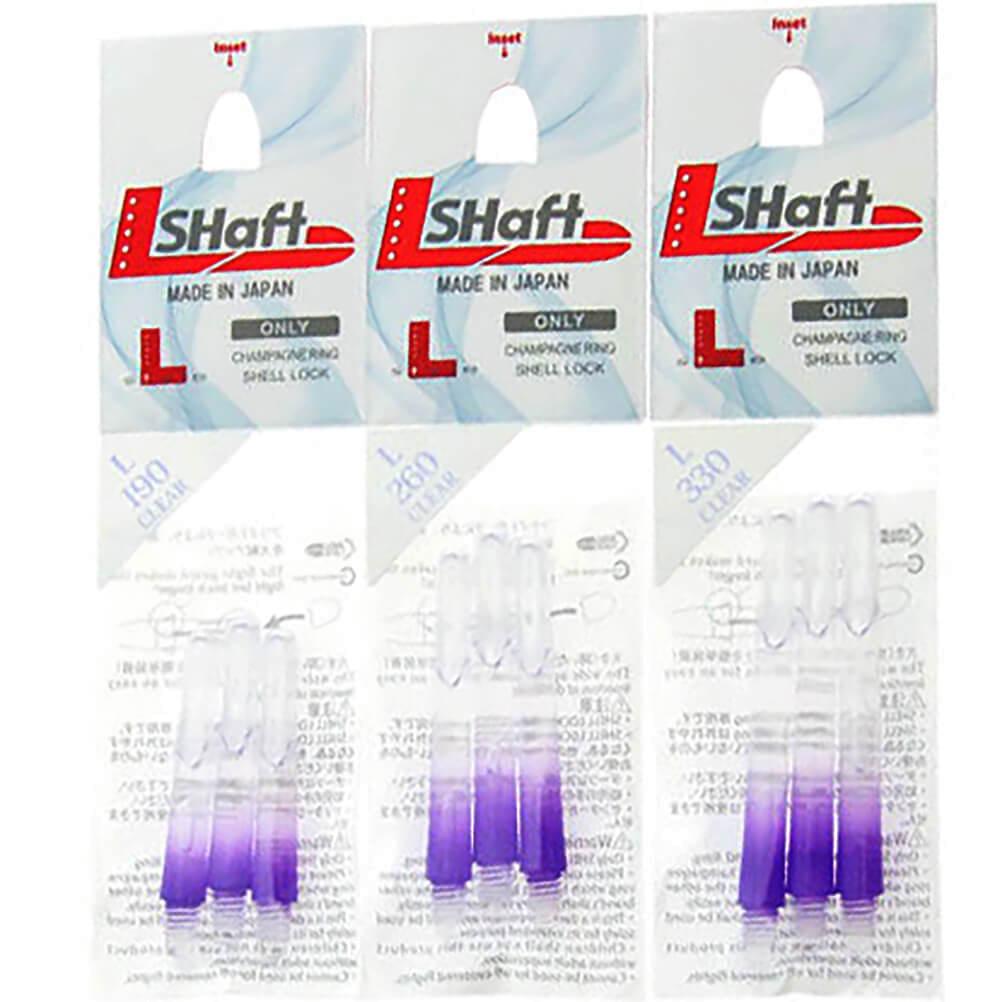 L-Style L-Shaft Two Tone - Clear Purple