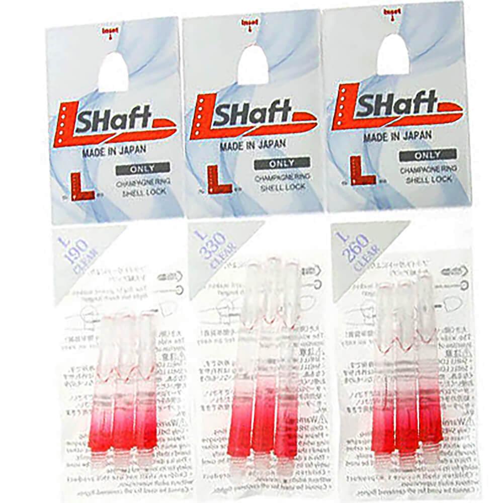L-Style L-Shaft Two Tone - Clear Red