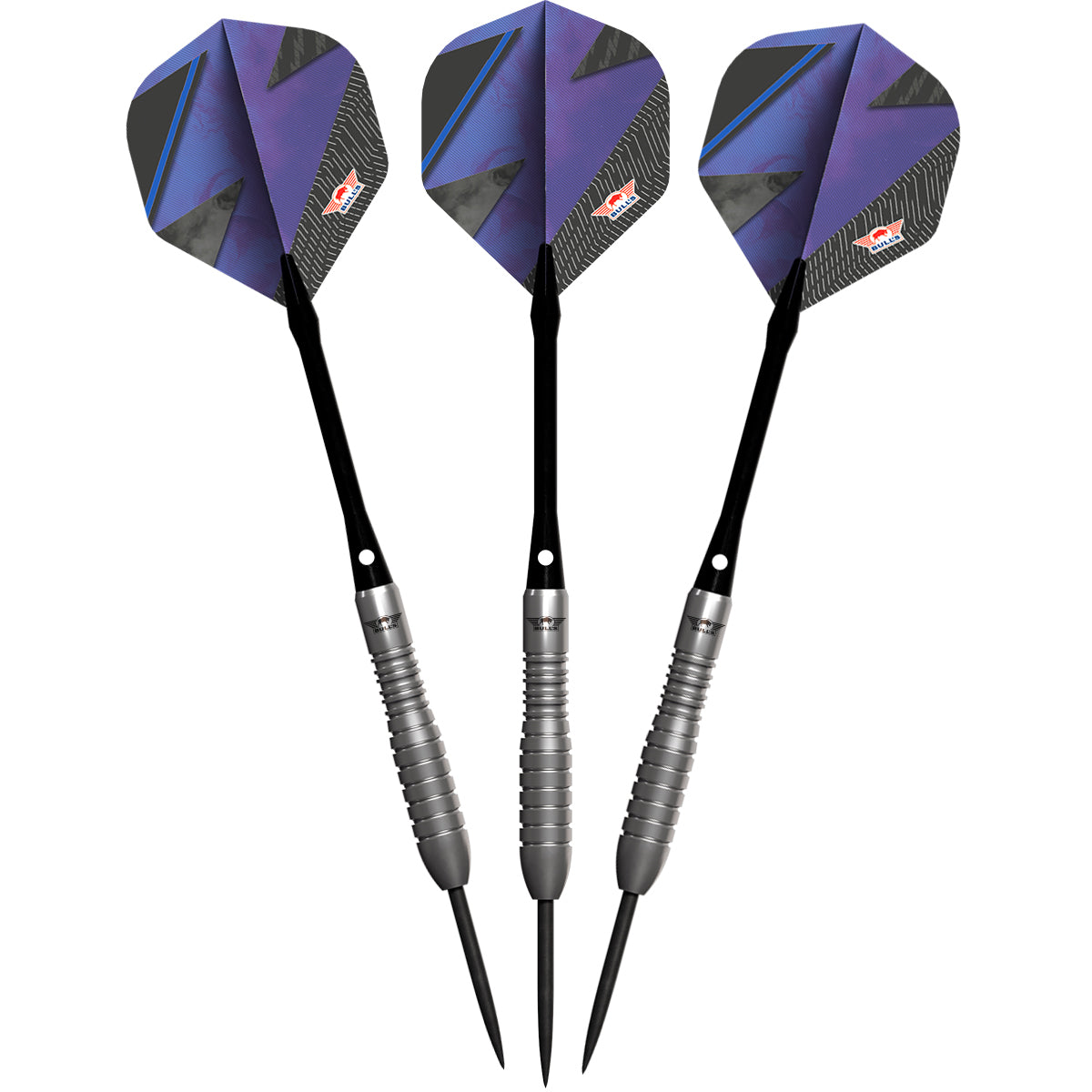 Bull's NL Lightning Blue 80% Tungsten Steel Tip Darts