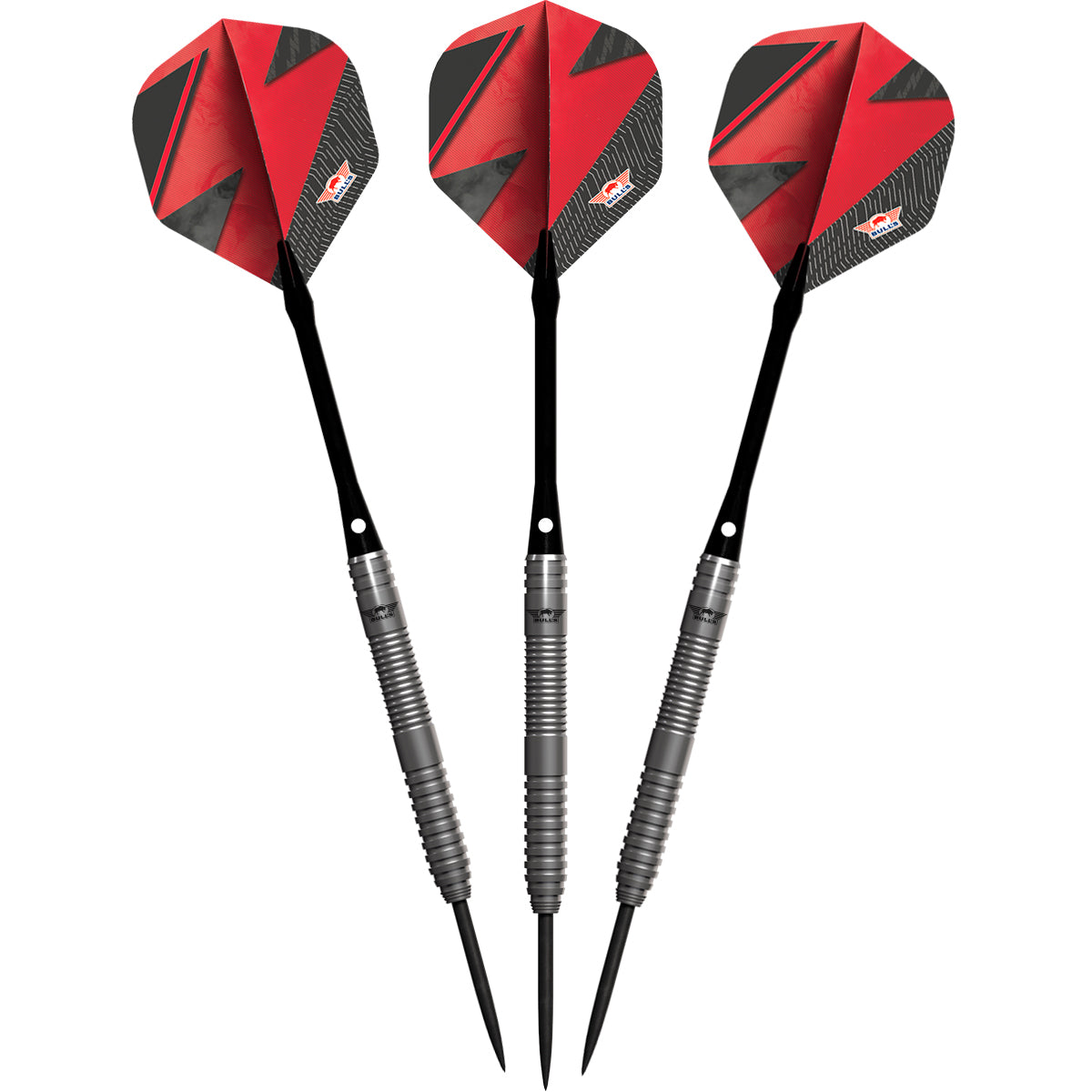Bull's NL Lightning Red 80% Tungsten Steel Tip Darts