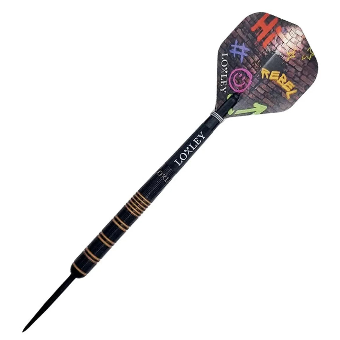Loxley Ronny Huybrechts 'Rebel Edition' 90% Tungsten Steel Tip Darts