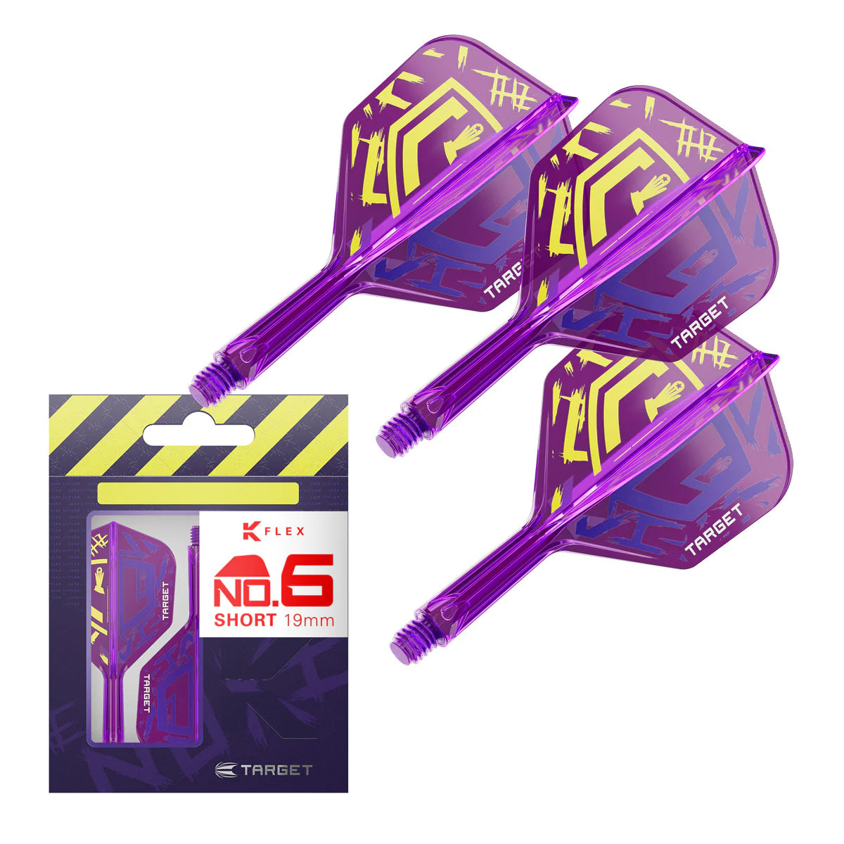 Target Darts Luke Littler World Champion K-Flex Flight System - No6