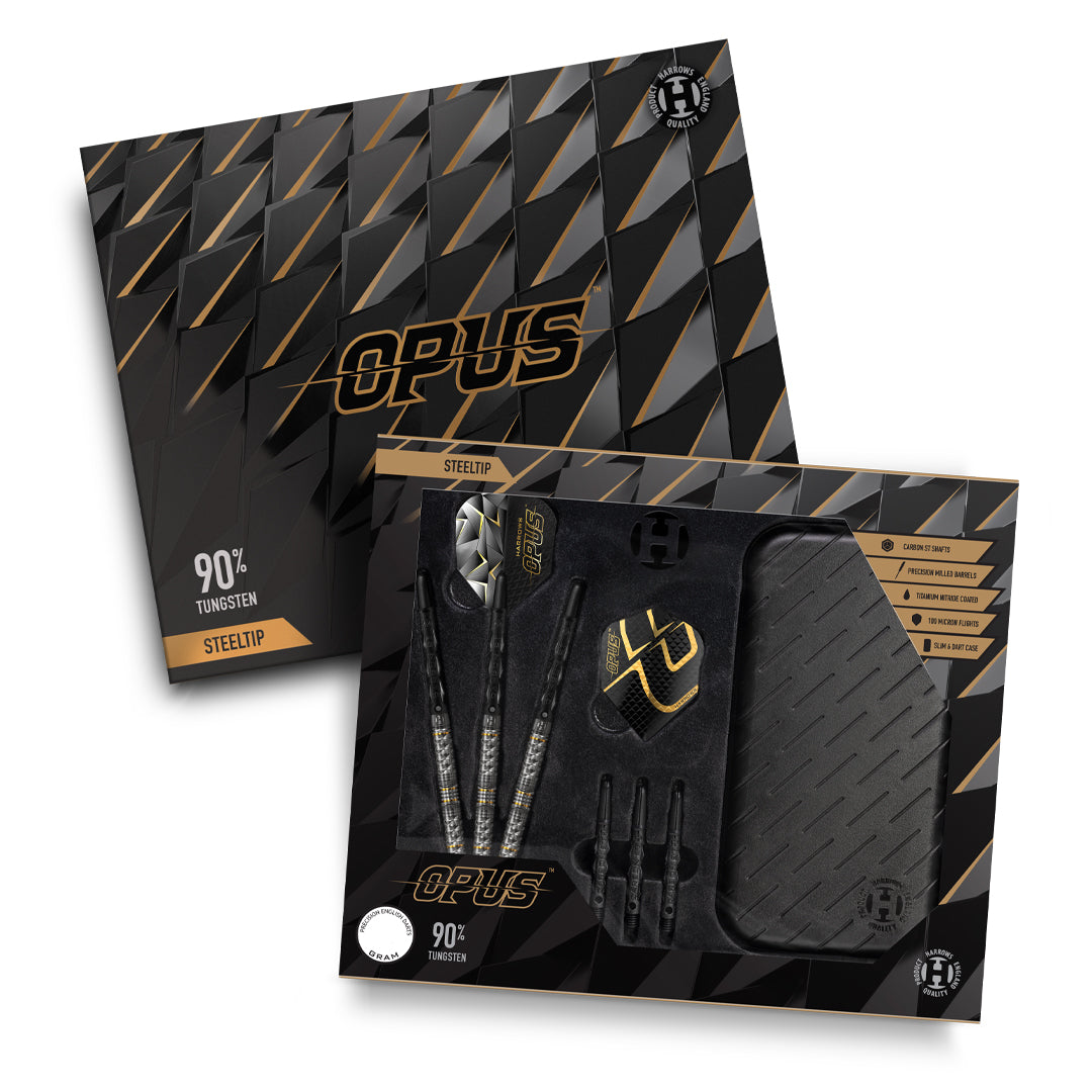Harrows Opus 90% Tungsten Steel Tip Darts