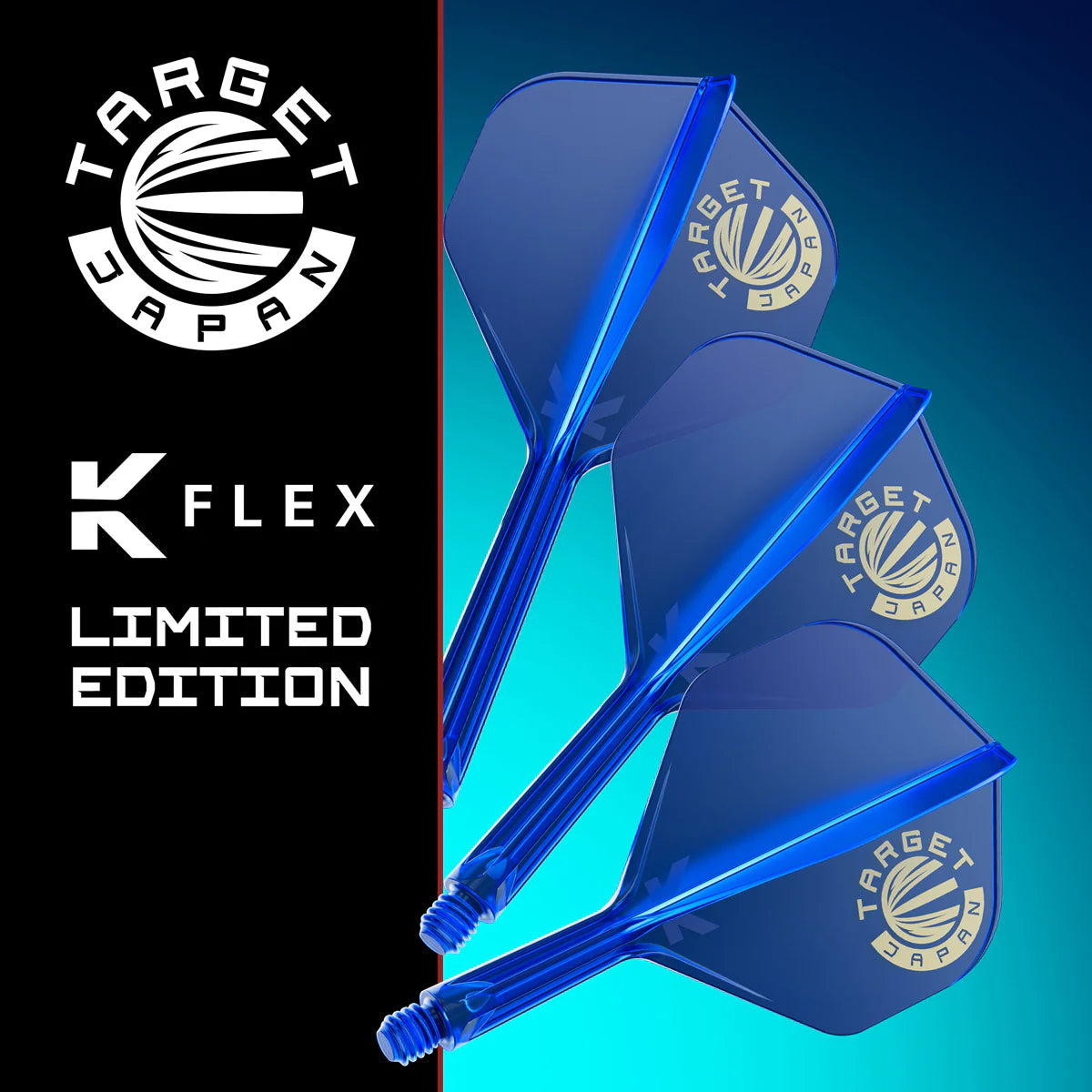 Target Japan Logo Blue Limited Edition K-Flex Flight System No2