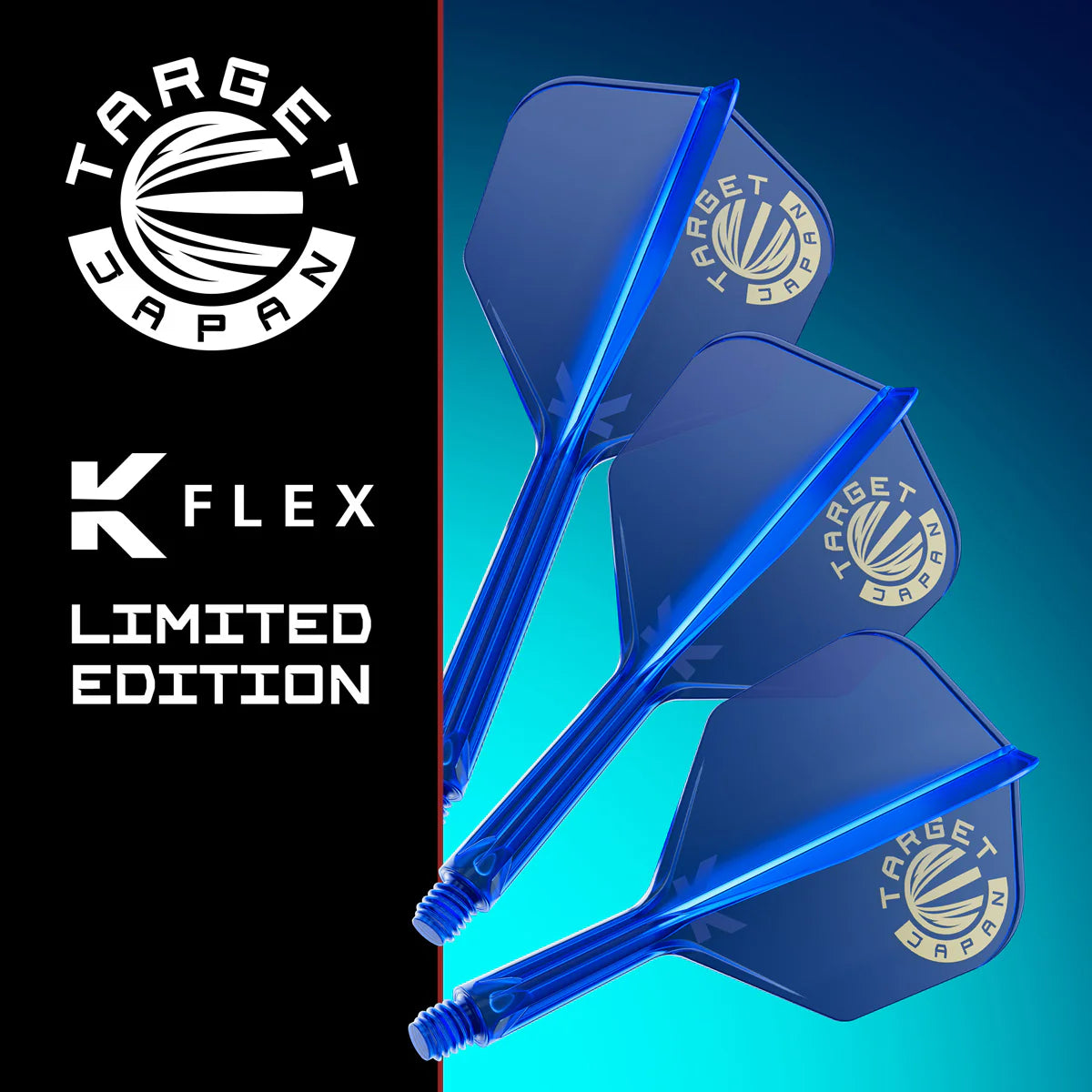 Target Japan Logo Blue Limited Edition K-Flex Flight System No6