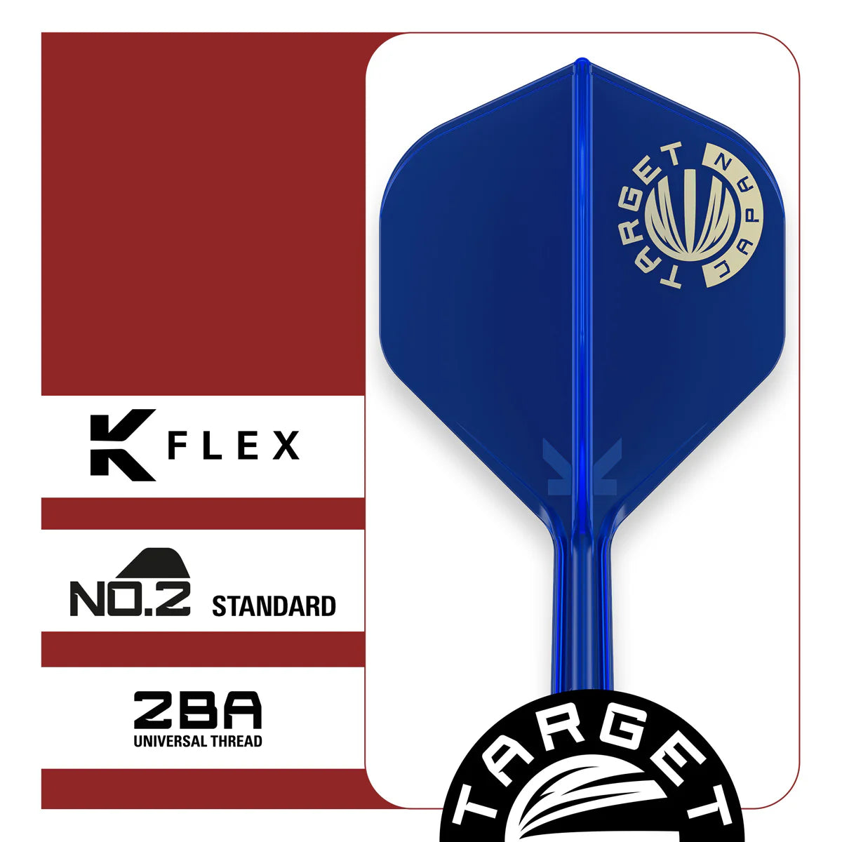 Target Japan Logo Blue Limited Edition K-Flex Flight System No2