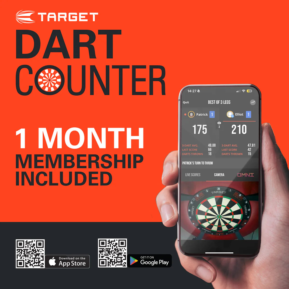 Target Darts Nathan Aspinall Gen 1 90% Tungsten SP Steel Tip Darts