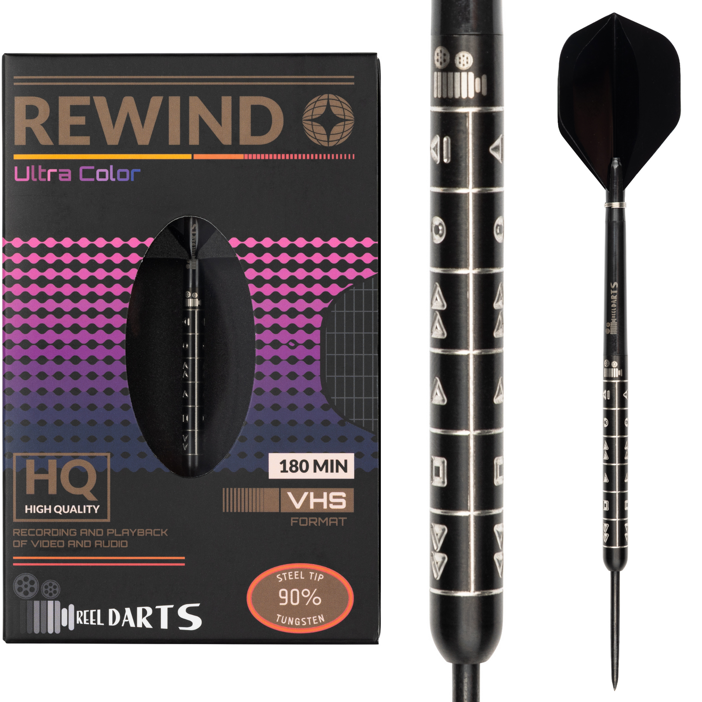 Reel Darts Rewind 90% Tungsten Darts
