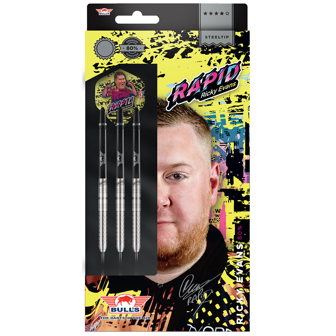 Bull's NL Ricky Evans 80% Tungsten Steel Tip Darts