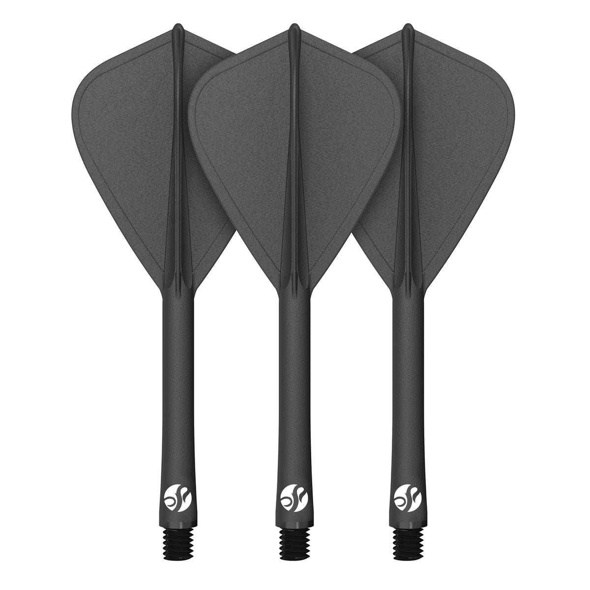 Shot Flight Deck Kite Shape - Black