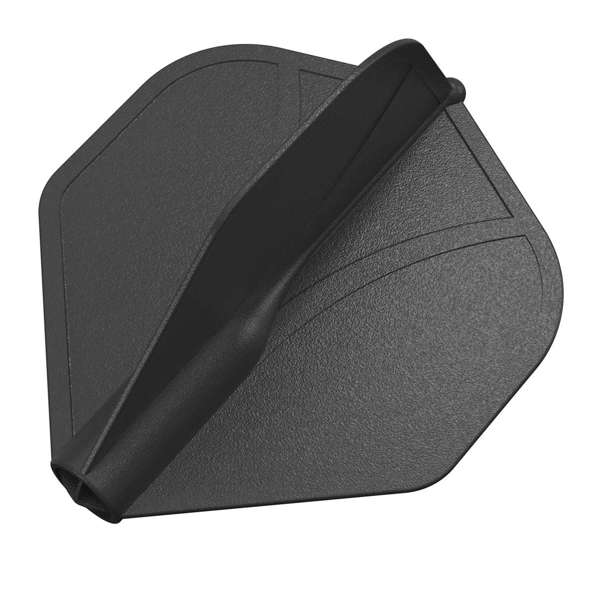 Shot Airfoil Molded Flight Set-Black Standard
