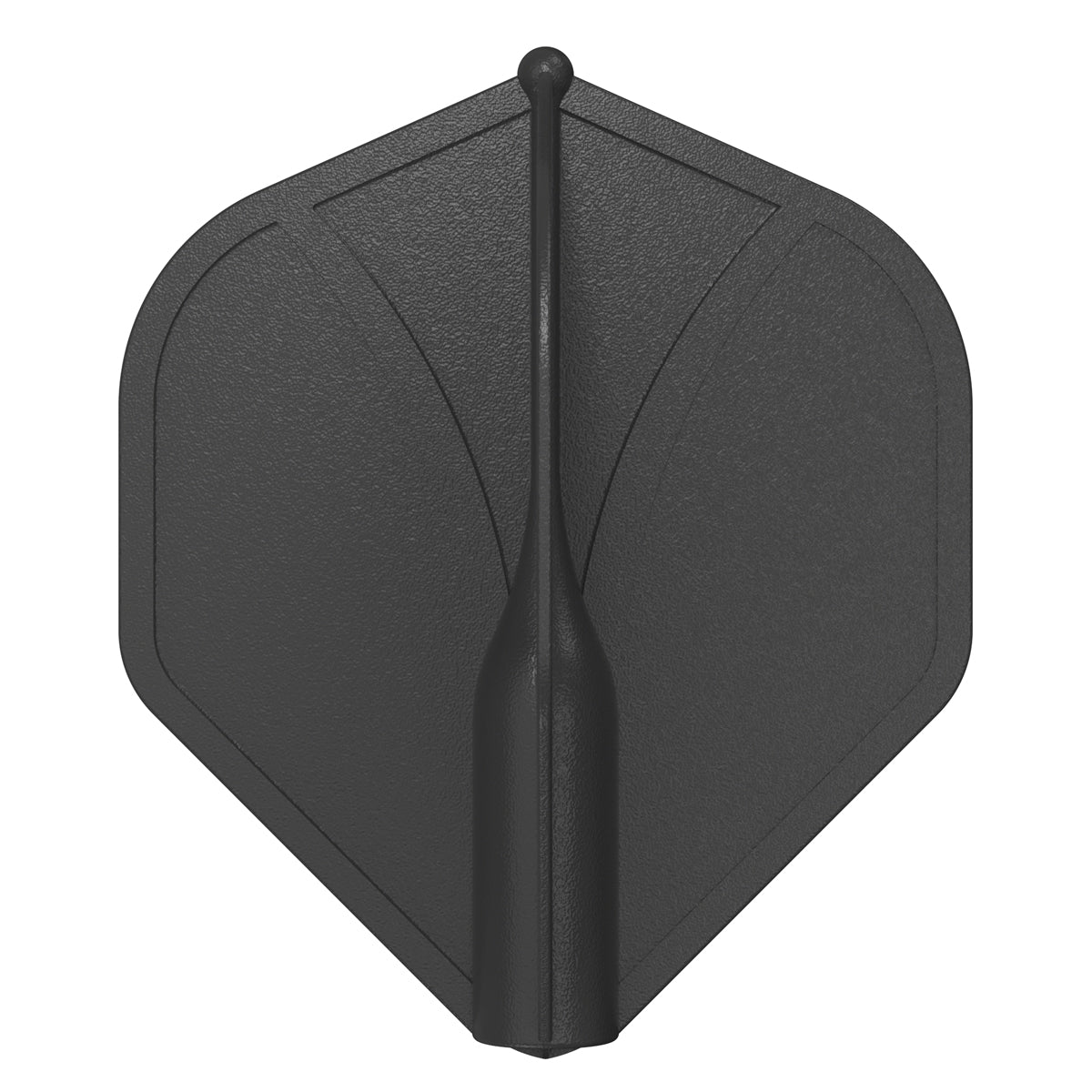 Shot Airfoil Molded Flight Set-Black Standard