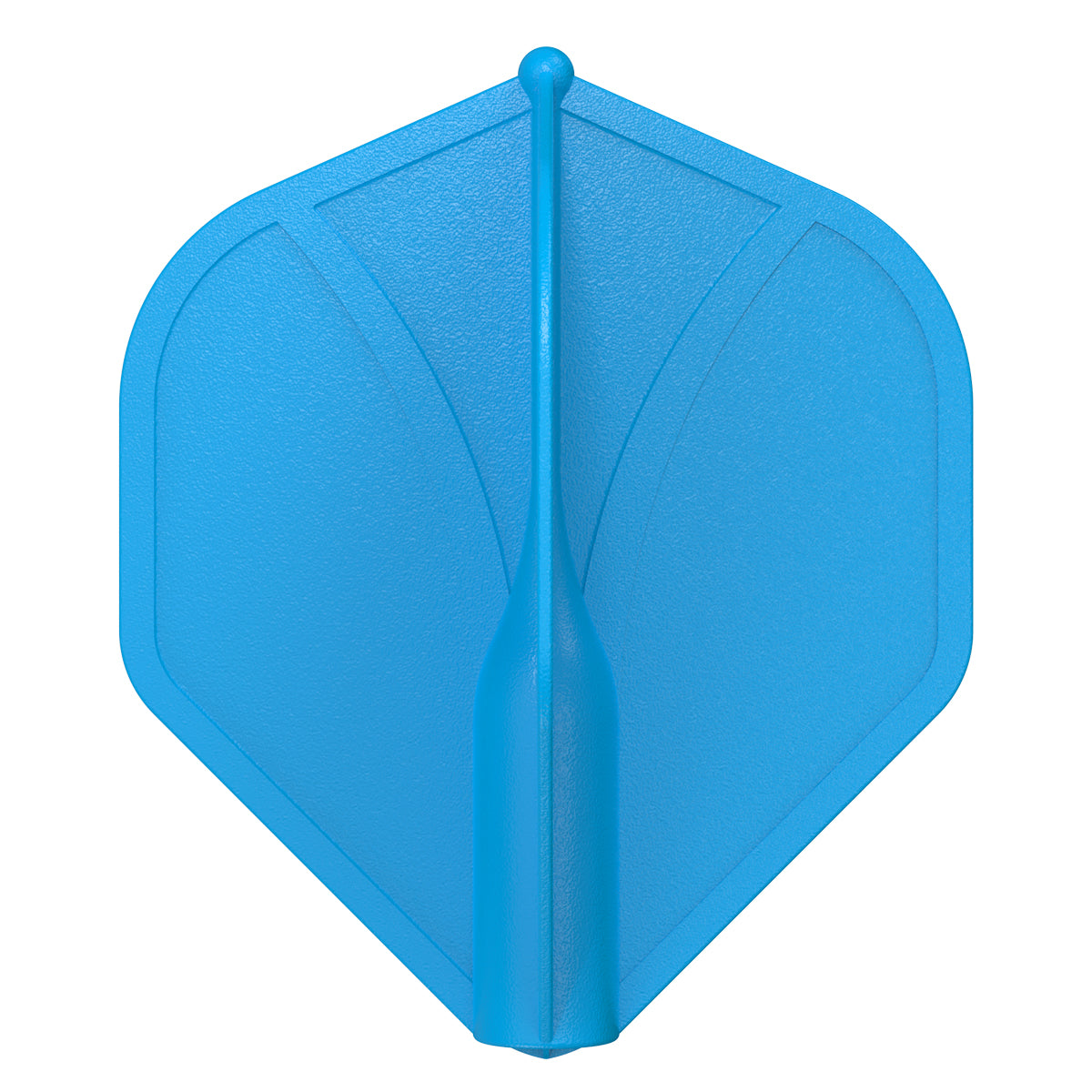 Shot Airfoil Molded Flight Set - Blue Standard