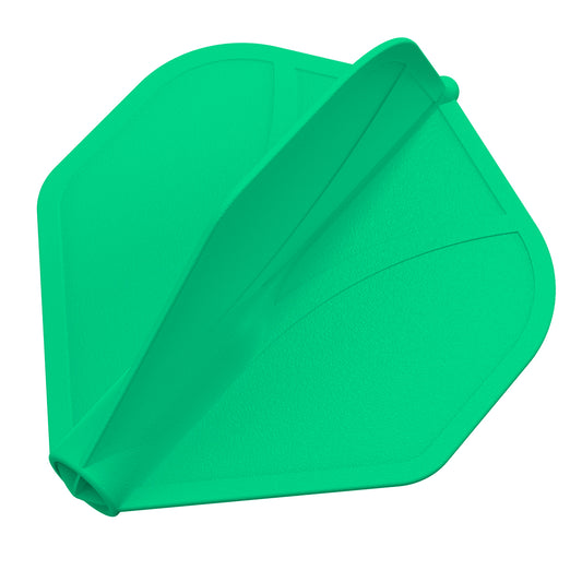 Shot Airfoil Molded Flight Set - Green Standard
