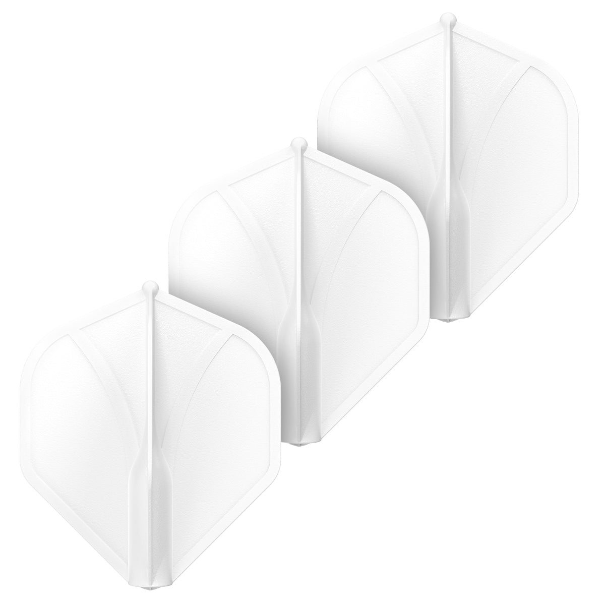 Shot Airfoil Molded Flight Set-White Standard