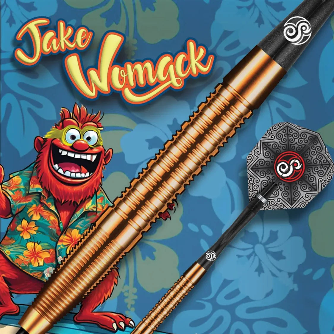 Shot Pro Series Jake Womack 90% Tungsten Steel Tip Darts