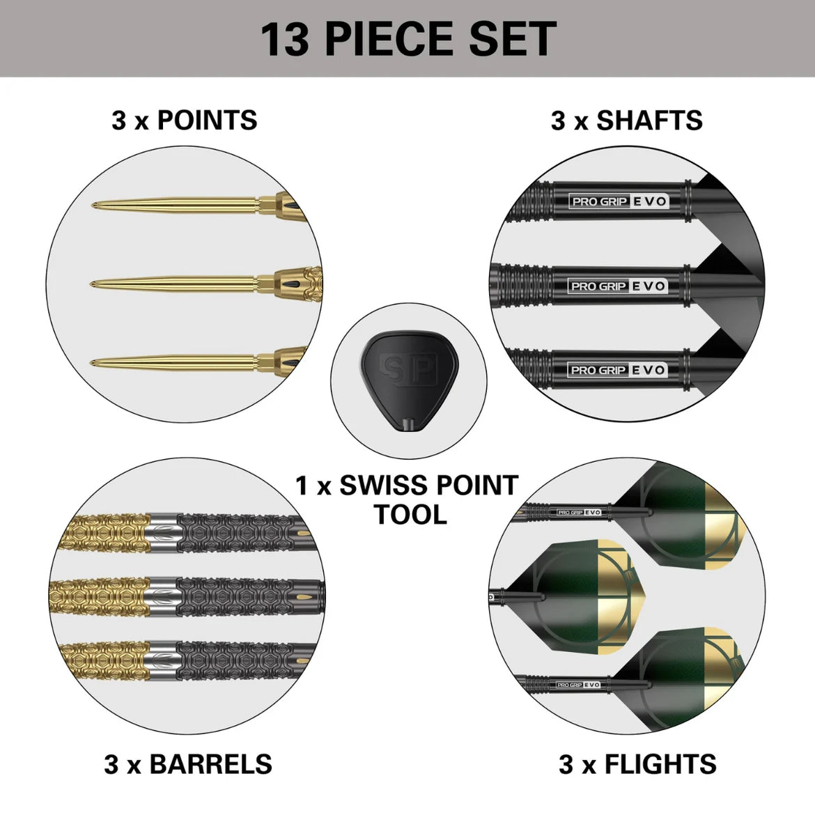 Target Darts Cult Envy 01 90% Tungsten SP Steel Tip Darts