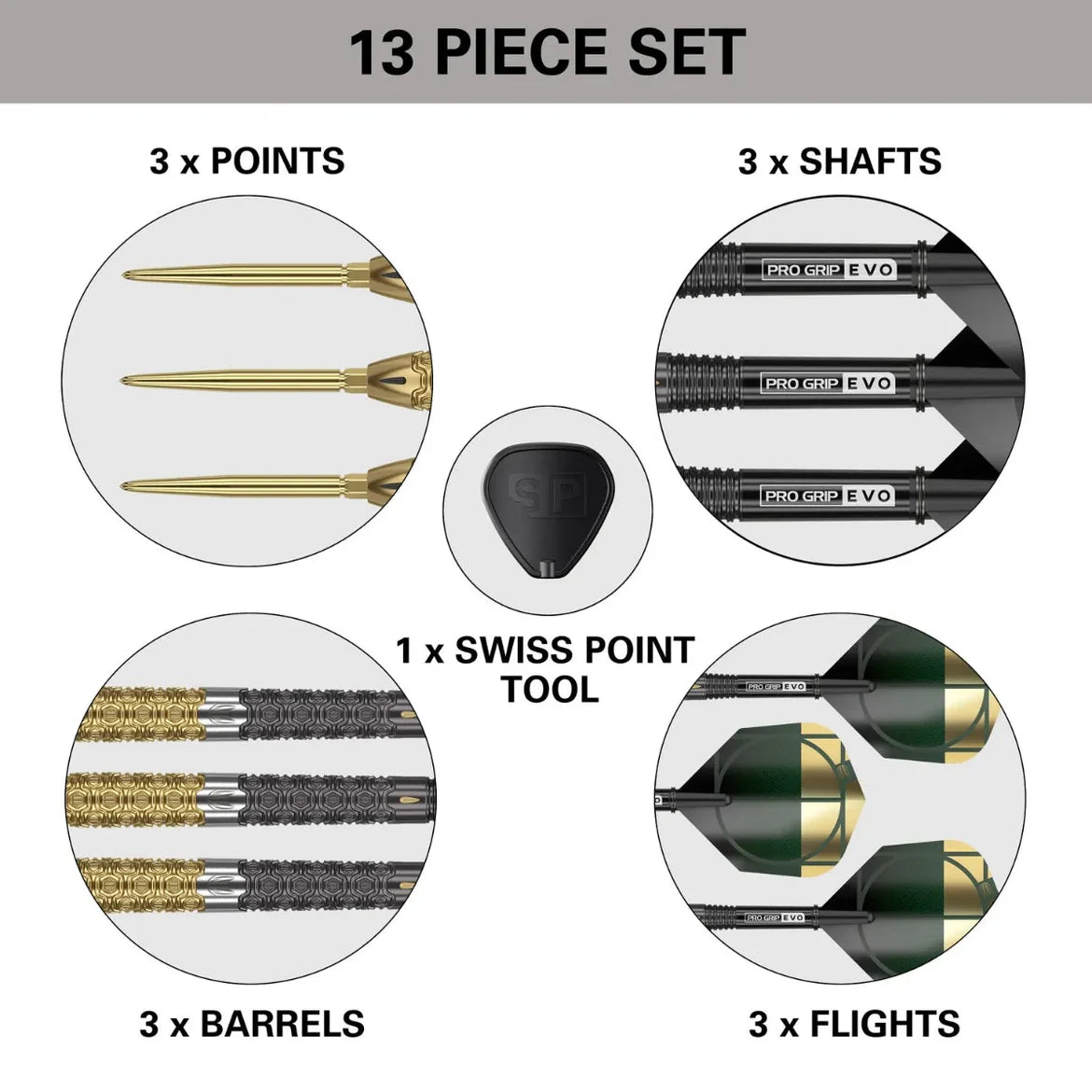 Target Darts Cult Envy 02 90% Tungsten SP Steel Tip Darts