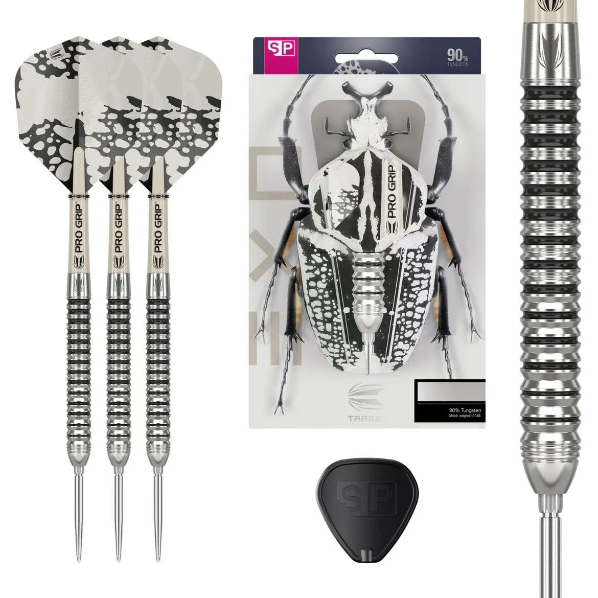 Target Darts Exo 01 90% Tungsten SP Steel Tip Darts