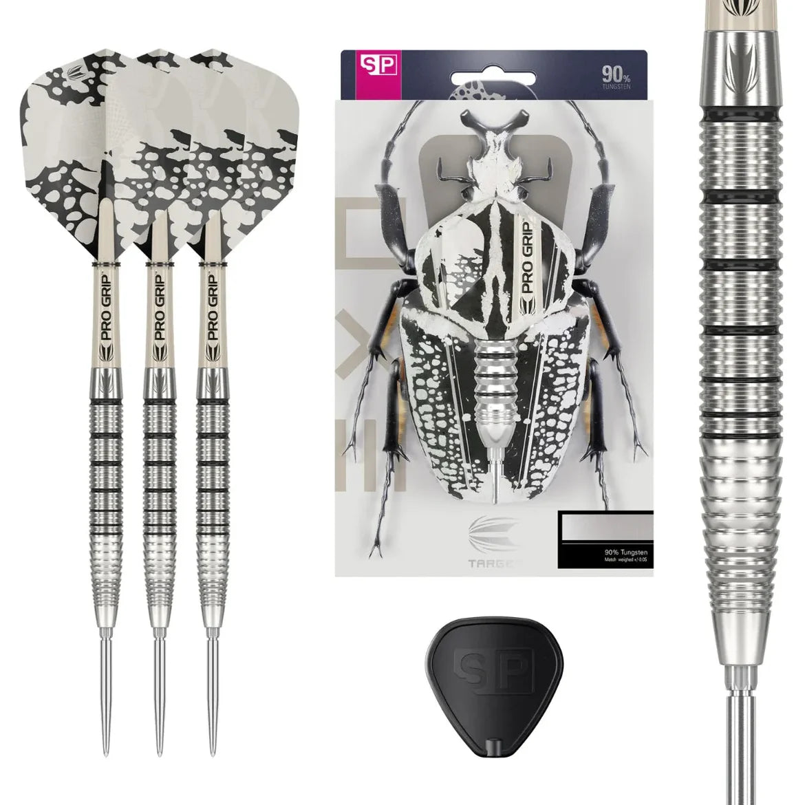 Target Darts Exo 02 90% Tungsten SP Steel Tip Darts