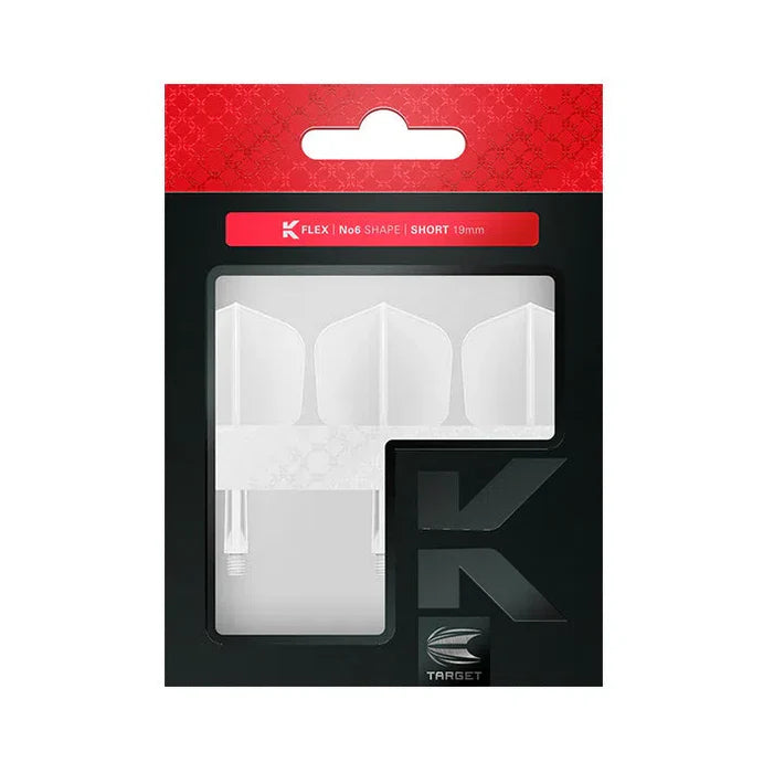 Target Darts K-Flex Flight System No6 - White