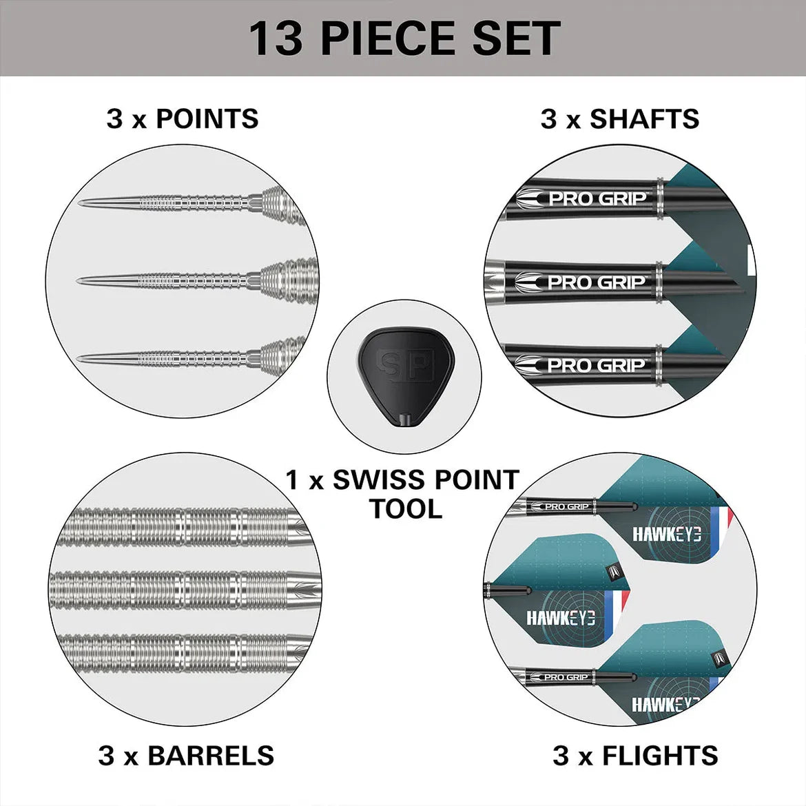 Target Darts Kevin Doets SP 90% Tungsten Steel Tip Darts