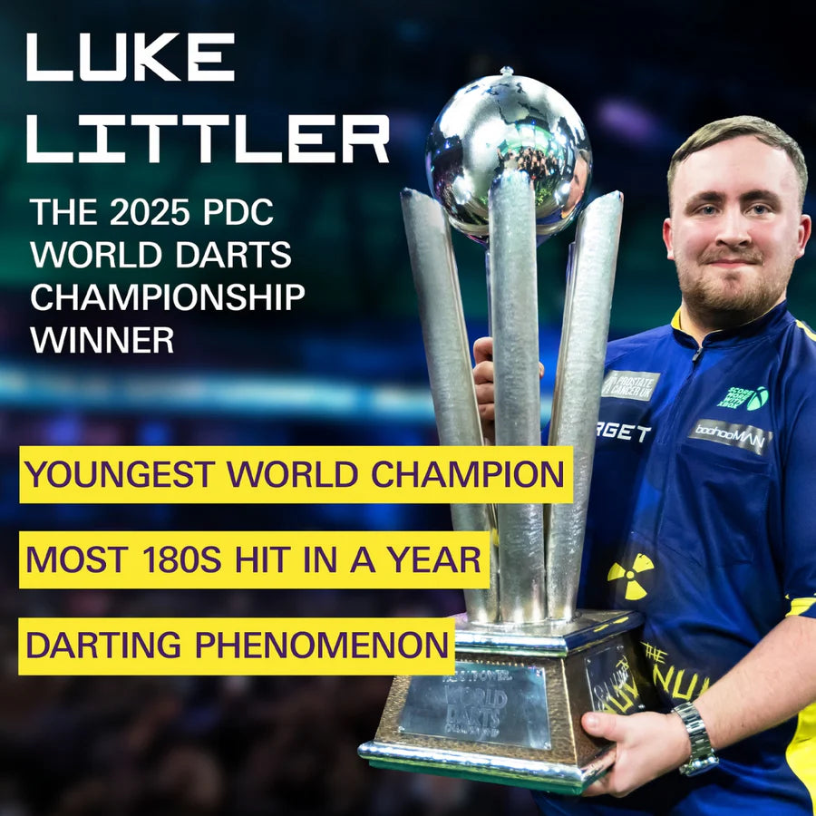 Target Darts Luke Littler World Champion K-Flex Flight System - No2