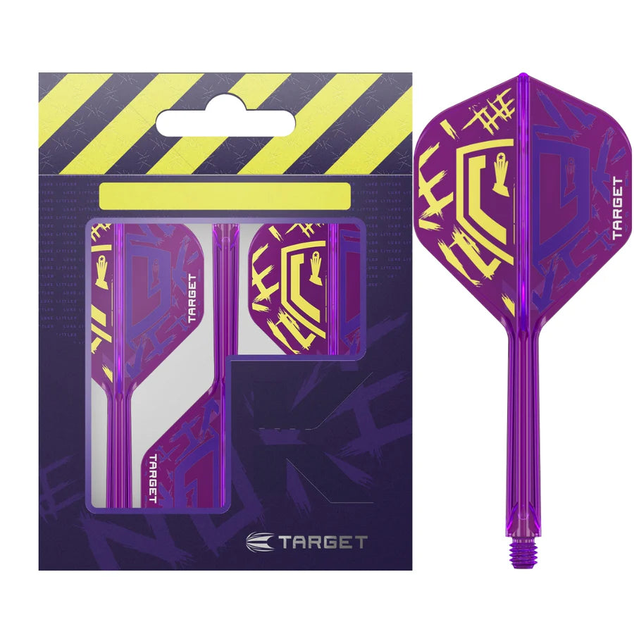 Target Darts Luke Littler World Champion K-Flex Flight System - No6