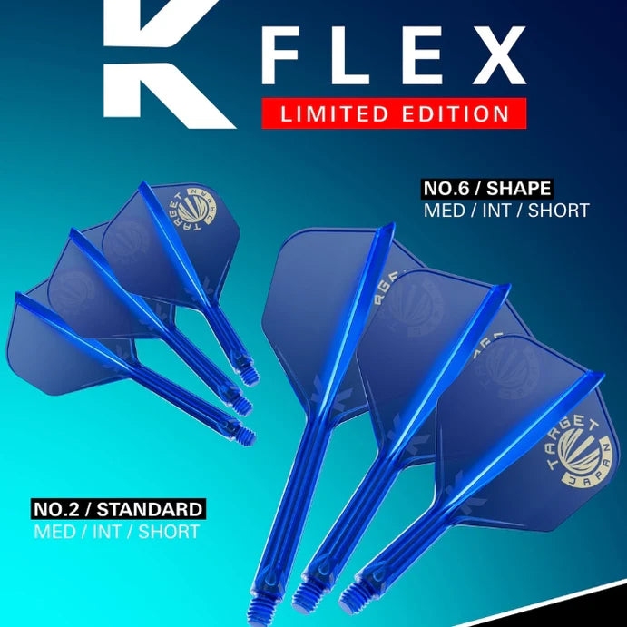 Target Japan Logo Blue Limited Edition K-Flex Flight System No2