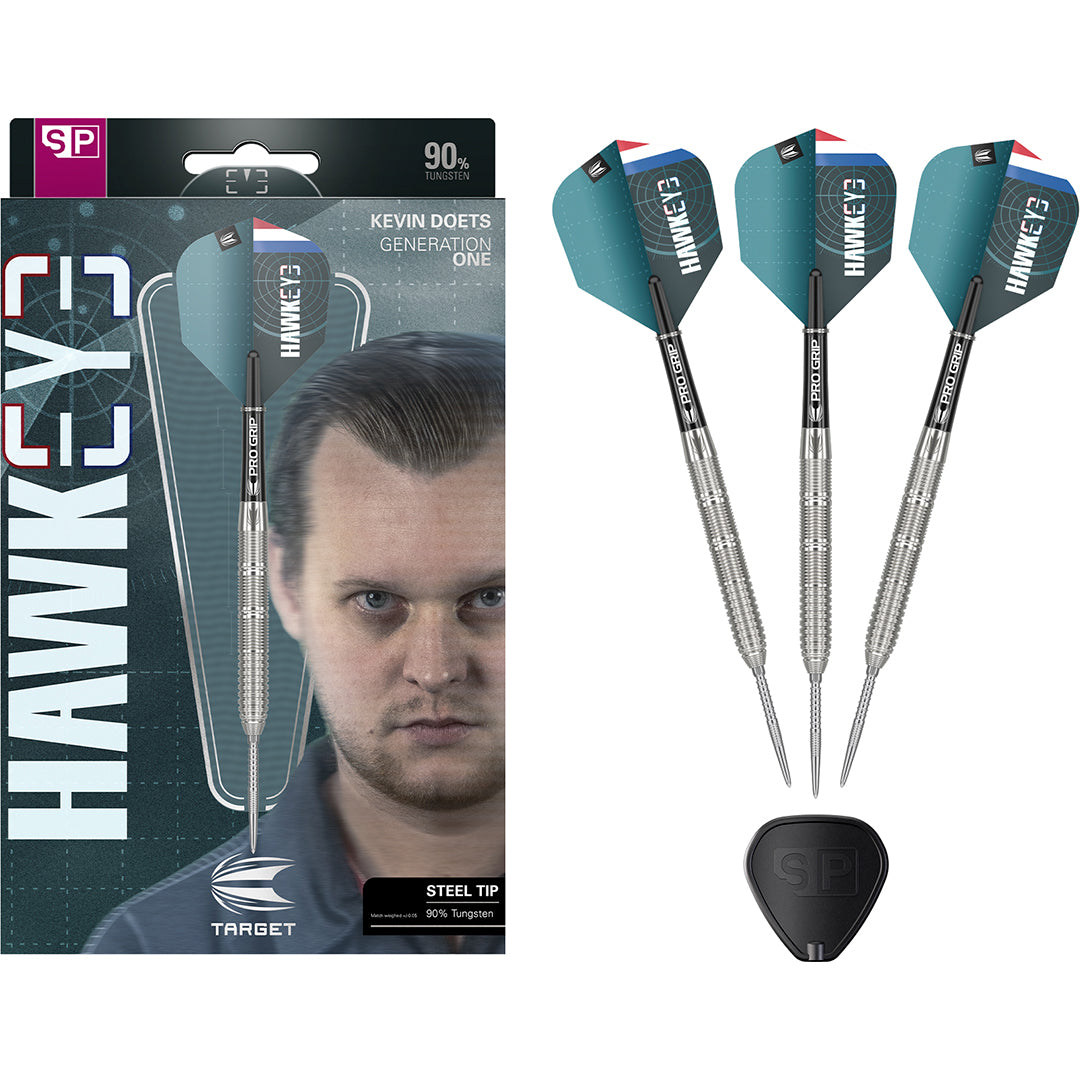 Target Darts Kevin Doets SP 90% Tungsten Steel Tip Darts