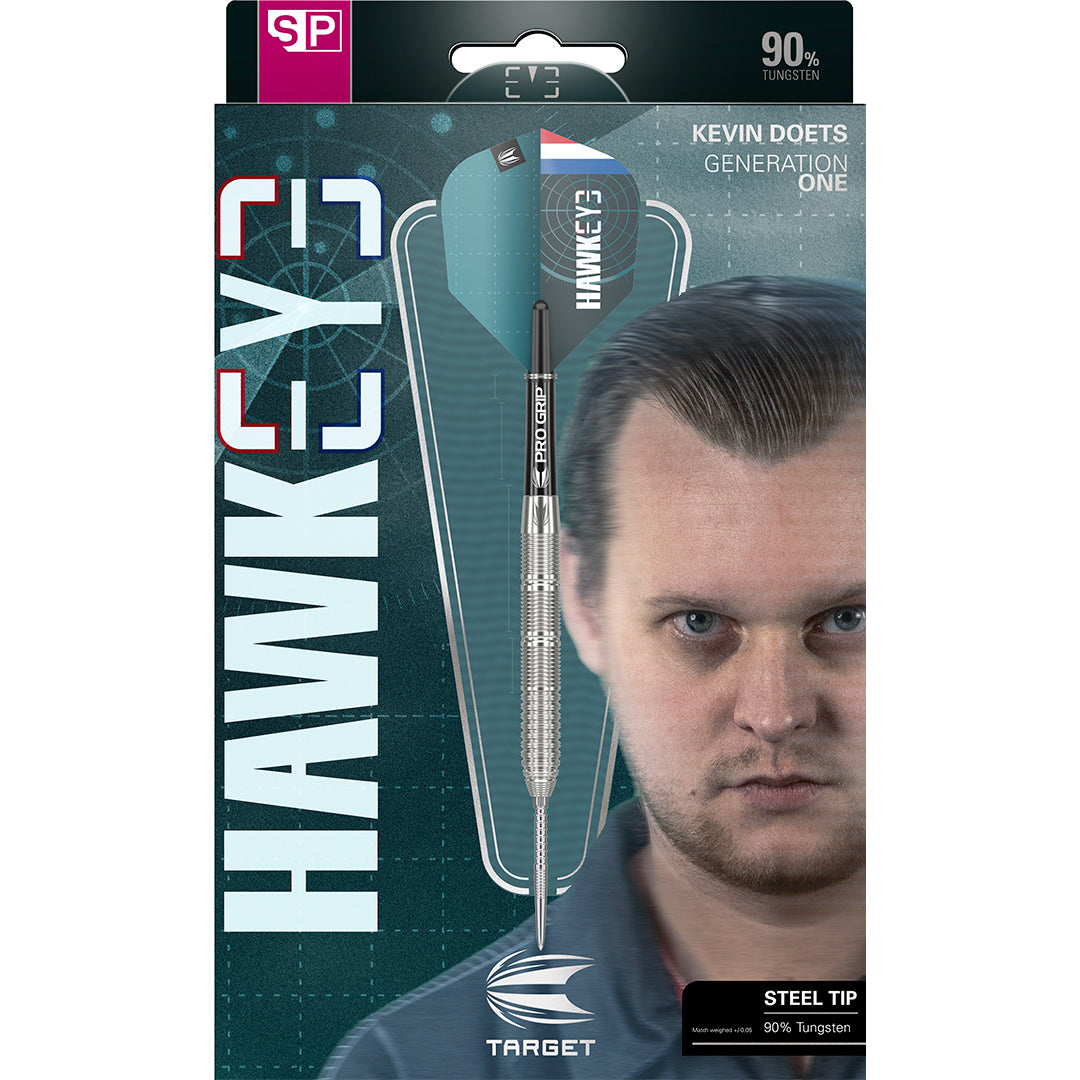 Target Darts Kevin Doets SP 90% Tungsten Steel Tip Darts