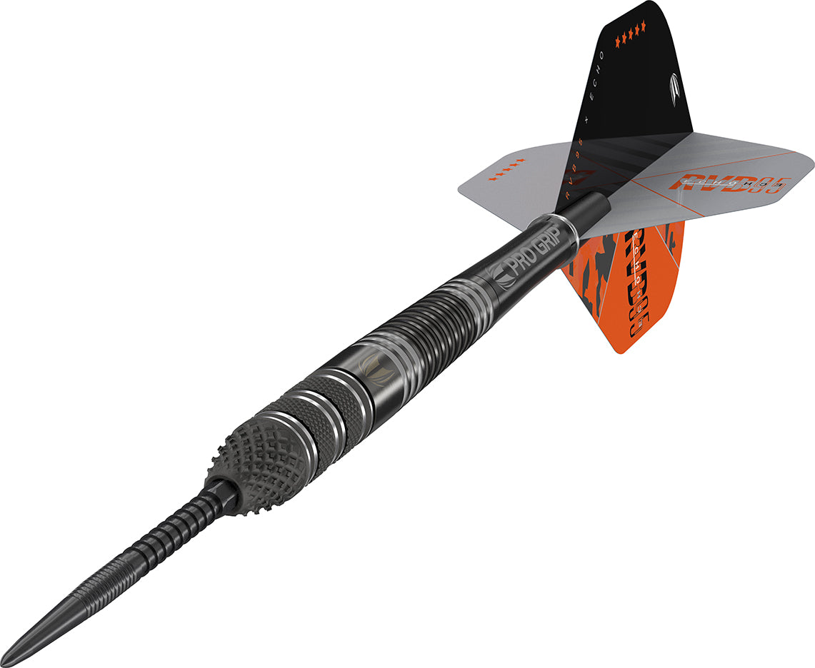 Target Darts Raymond van Barneveld RVB95 Echo 95% Tungsten Swiss Point Steel Tip