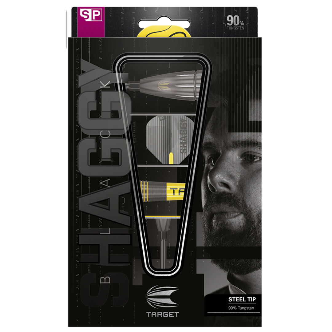Target Darts Scott Williams Black SP 90% Tungsten Steel Tip Darts