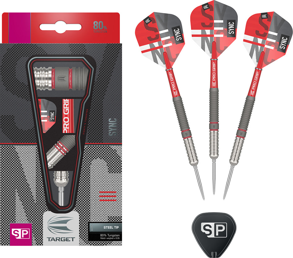Target Darts Sync 01 80% Tungsten Steel Tip Darts