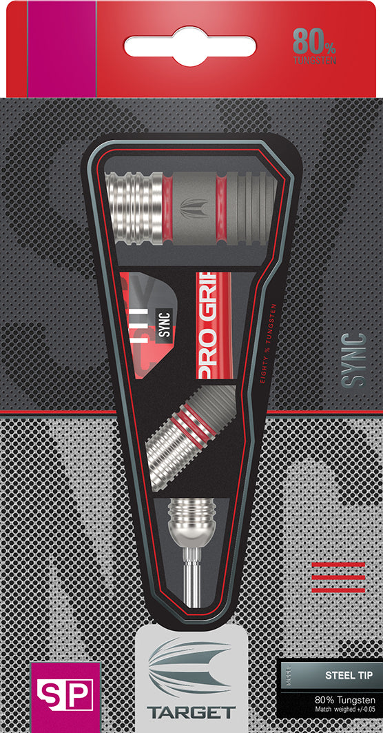 Target Darts Sync 02 80% Tungsten Steel Tip Darts