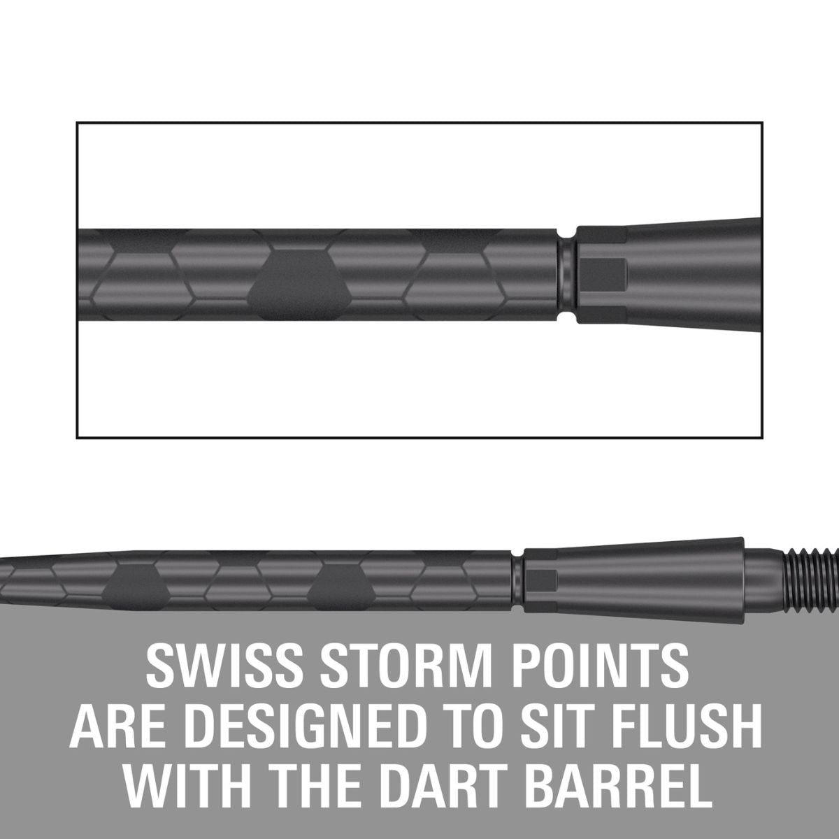 Target Darts Swiss Storm Onyx Points