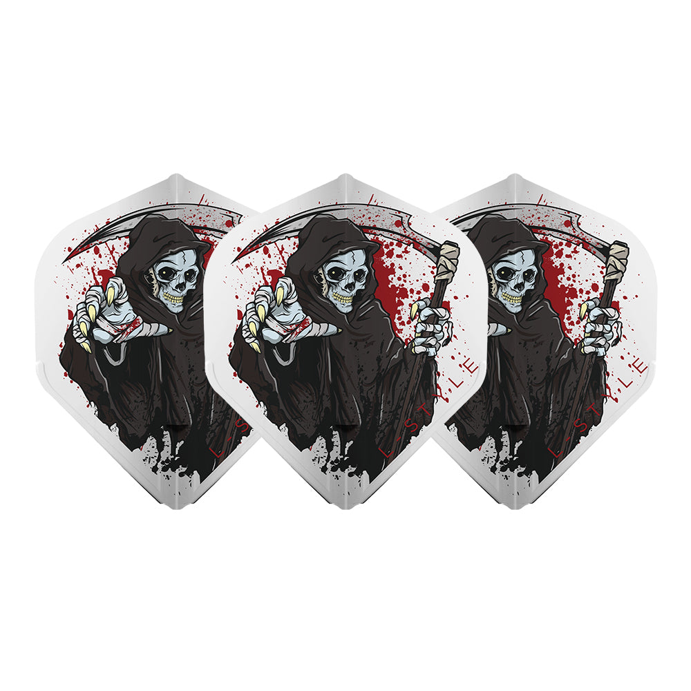 L-Style L1EZ (No2) Adam Stella V1 Standard Flights - White