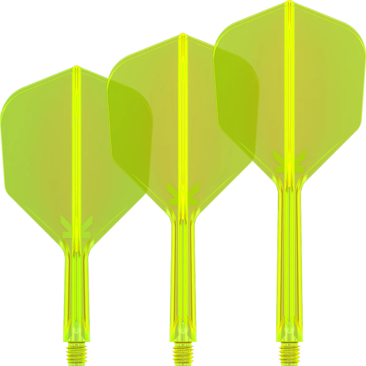 Target Darts K-Flex Flight System No6 - Neon Yellow