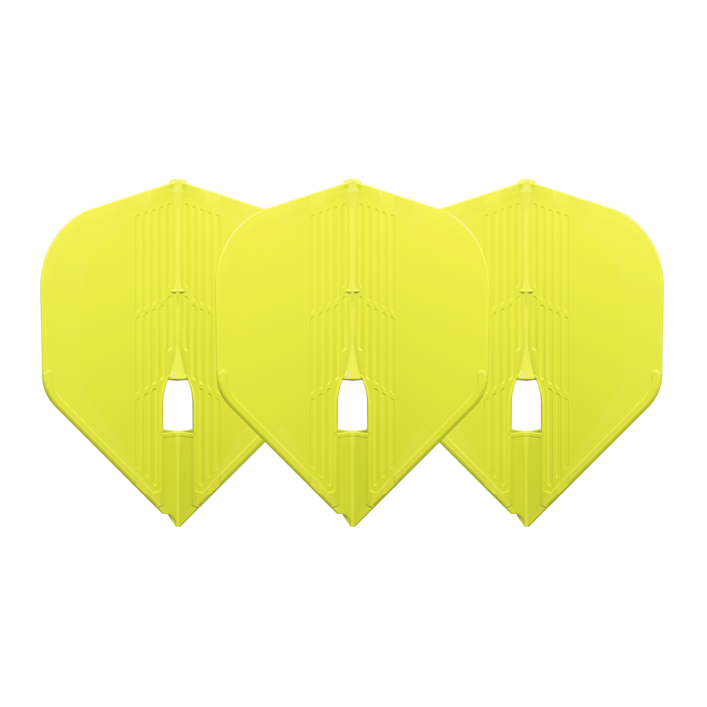 L-Style L1 PRO KAMI (No2) Standard Flights - Neon Yellow