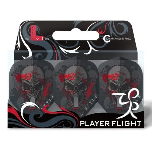 L-Style L1 PRO (No2) Ryan Searle v2 Standard Flights - Clear Black