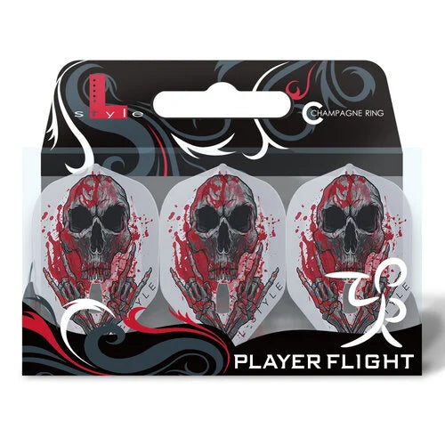 L-Style L1 PRO (No2) Ryan Searle v3 Standard Flights - Clear White