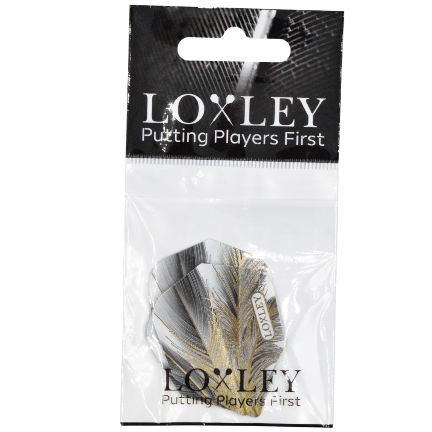 Loxley Gold Feather Flights - No6