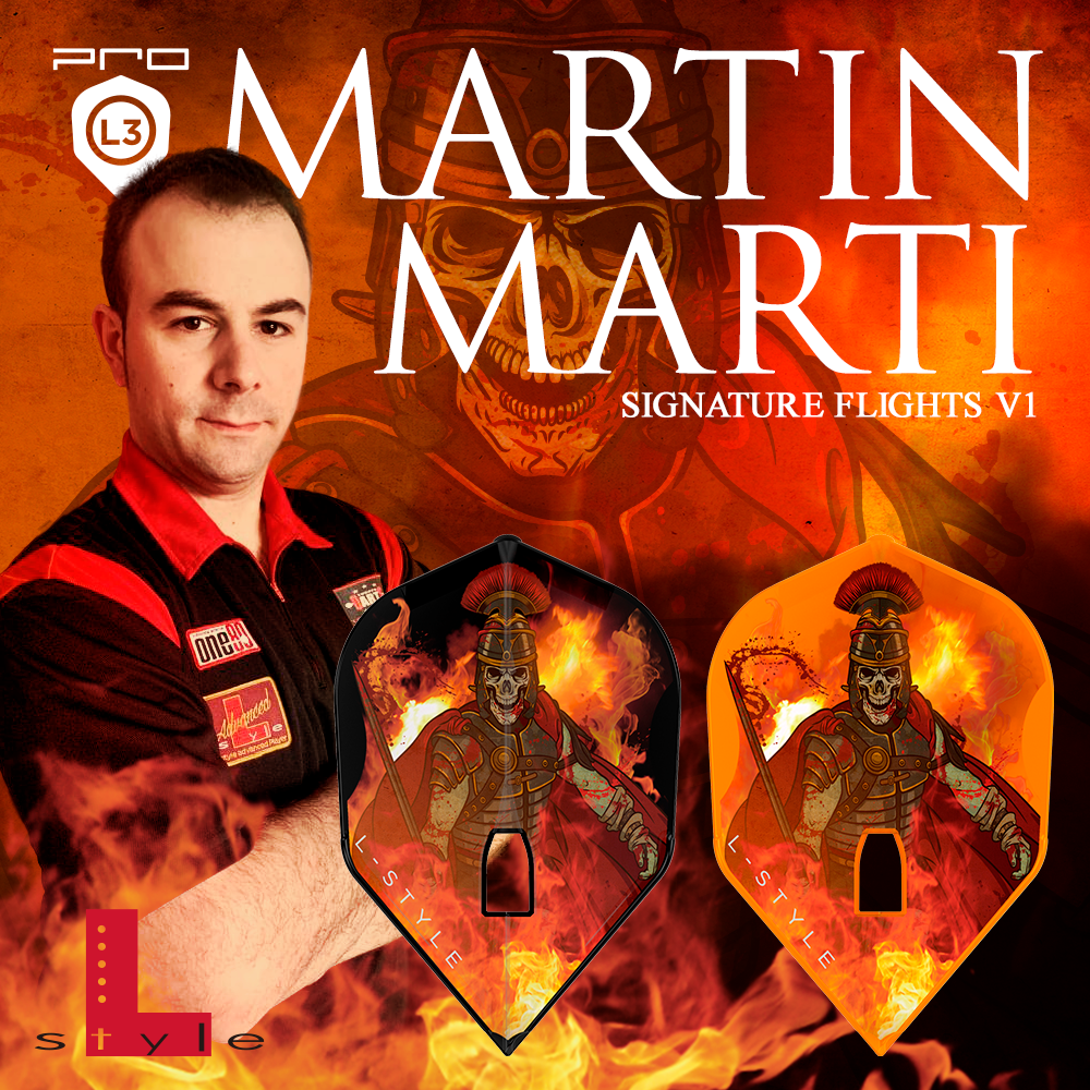 L-Style L3 PRO (No6) Martin Marti v1 Small Standard Flights - Mix