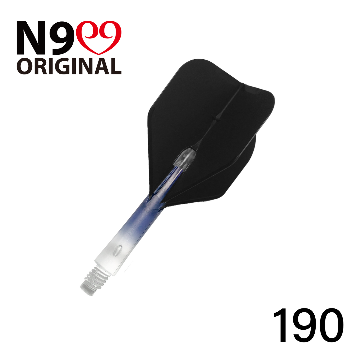 L-Style N9 Gradient Clear L-Shaft - Cool Black